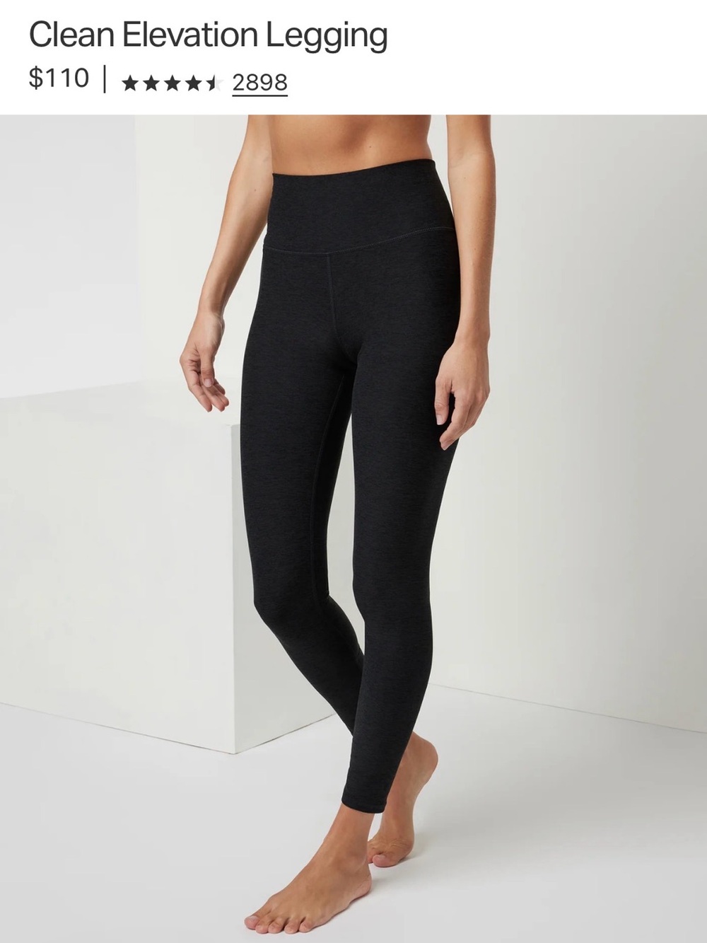 Vuori Clean Elevation Legging-  Black (XS)